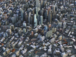 City 77 3D Model