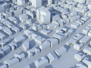 City 77 3D-Modell