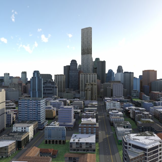 City 78 Modèle 3D .c4d .max .obj .3ds .fbx .stl .blend 