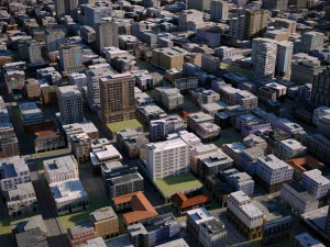 City 14 3D Model