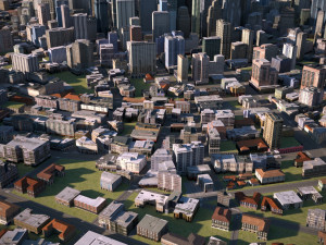 City 21 Modèle 3D