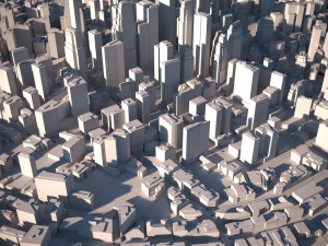 City 21 Modèle 3D