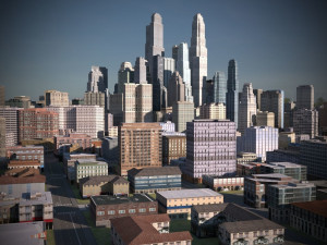 City 13 Model 3D
