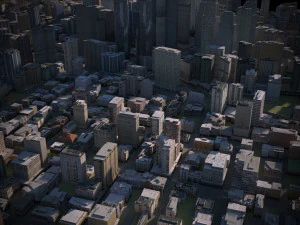 City 13 3D Model