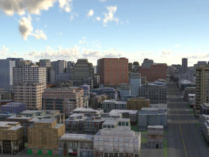 City 53 3D Model