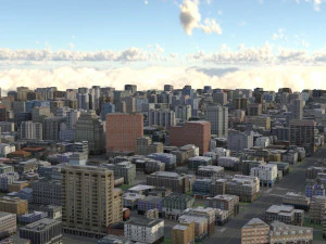 City 53 3D Model