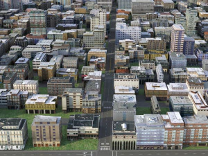 City 73 3D Model