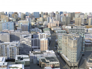 City 80 3D Модель