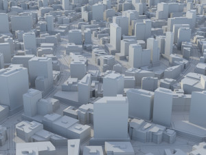 City 80 3D Модель