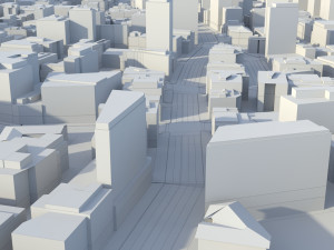 City 80 3D Модель