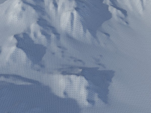 Snow landscape 01 3D 모델