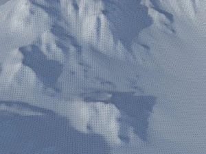 Snow landscape 01 3D Model