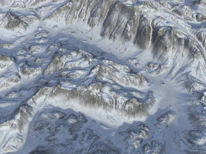 Paesaggio innevato 03 Modello 3D