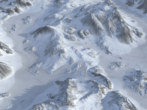 Snowlandscape04 Modèle 3D