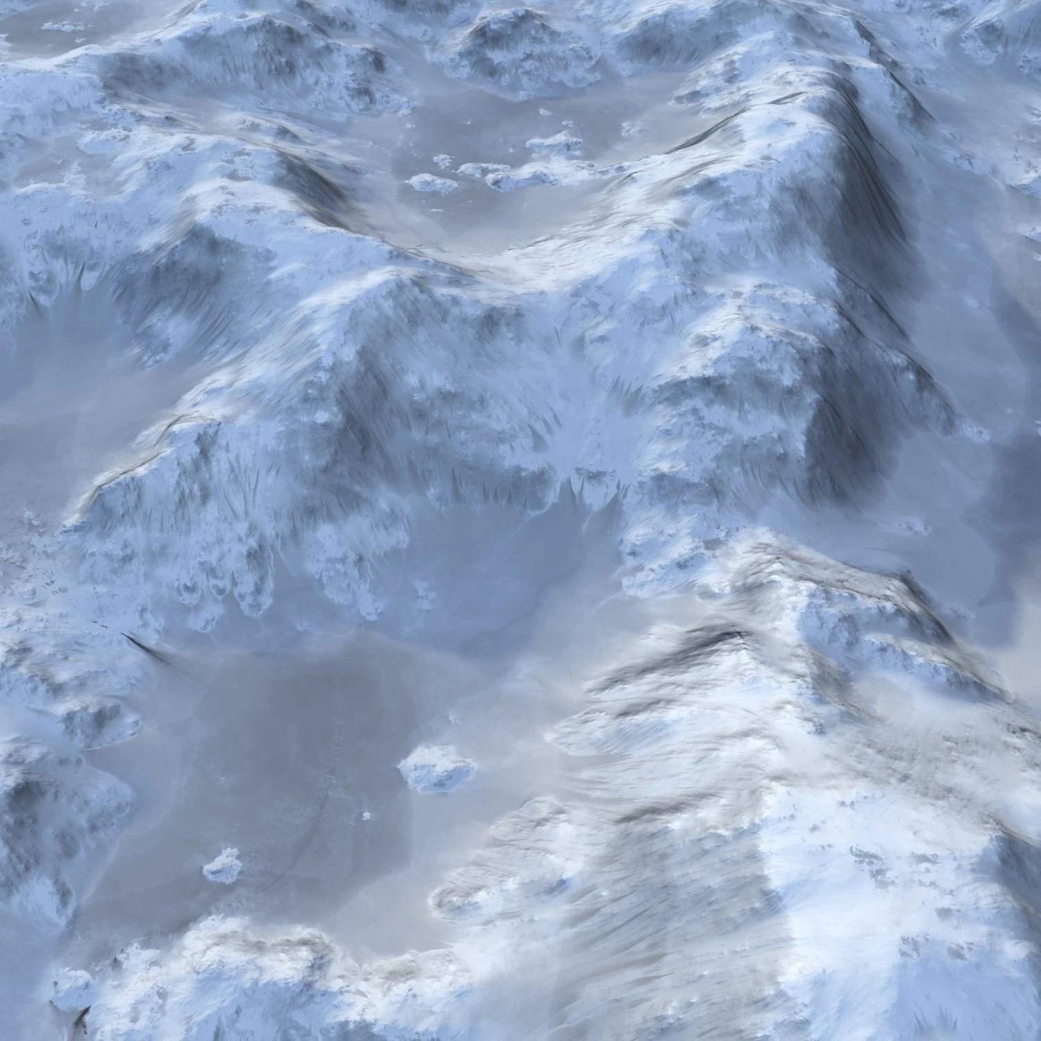 Snowlandscape05 3D Model .c4d .max .obj .3ds .fbx .stl .blend 