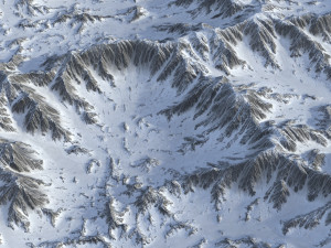 Snow landscape 06 3D 모델