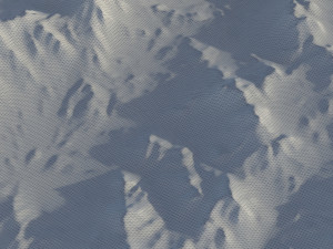 Snow landscape 08 Modelo 3D