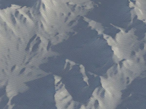Snow landscape 08 3D Model