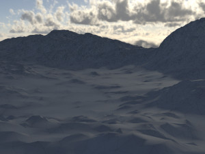 Desert land 01 Modelo 3D