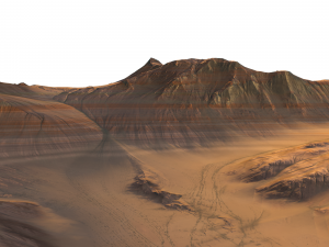 Desert land 02 3D Model