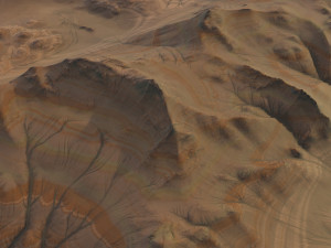 Desert land 02 Model 3D