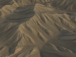 Terra deserta 03 Modello 3D