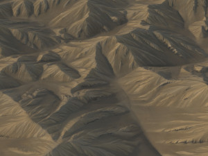 Desert land 03 Model 3D