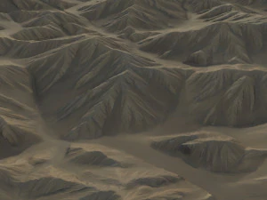 Desert land 04 3D Model