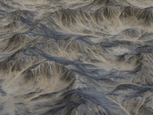 Desert land 05 3D Model