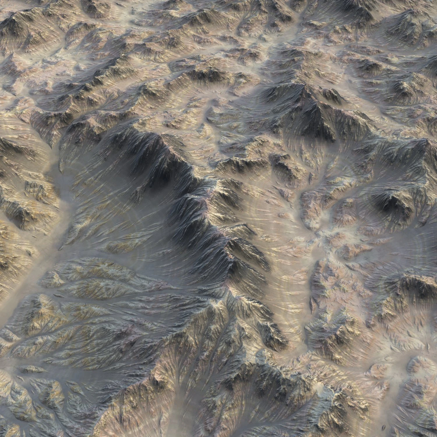 Desert land 06 3D Model .c4d .max .obj .3ds .fbx .stl .blend