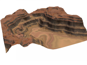 Desert land 08 3D 模型