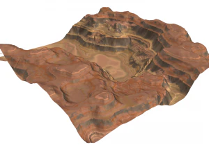 Desert land 08 3D Model