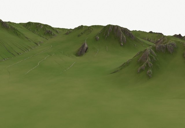 Landscape 39 Model 3D .c4d .max .obj .3ds .fbx .stl .blend 