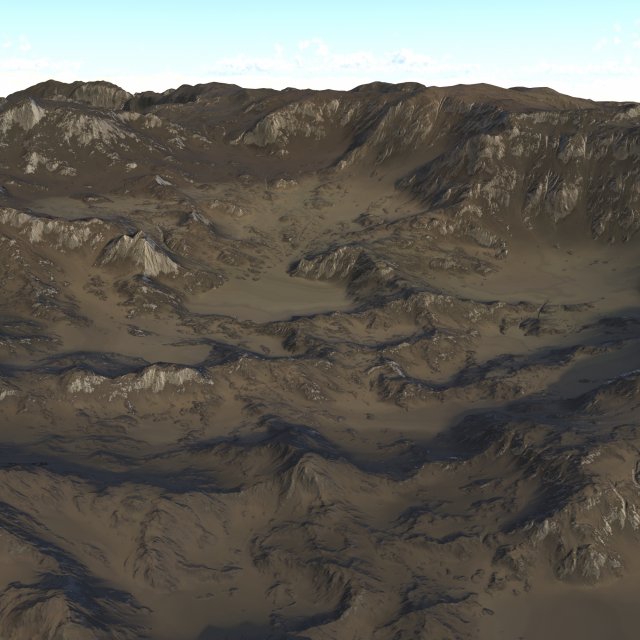 Landscape 77 3D Model .c4d .max .obj .3ds .fbx .stl .blend