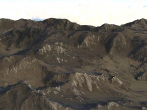 Landscape 77 3D Model
