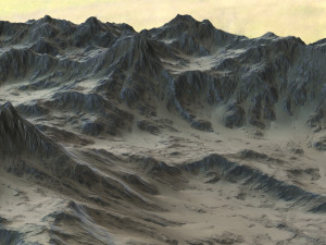 Landscape 79 3D Modell