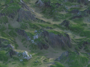 Landscape 80 3D 模型