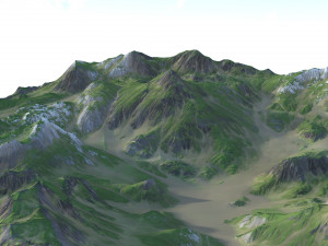 Landscape 80 3D 模型