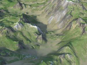Landscape 80 3D 模型