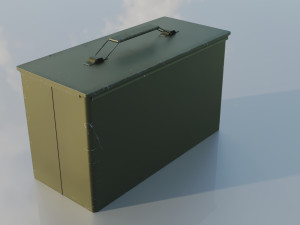 Ammo box 01 Modello 3D