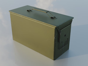 Ammo box 01 Modello 3D
