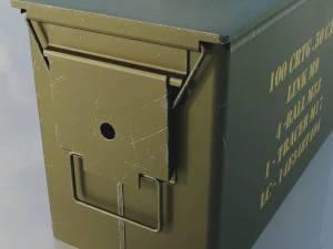 Ammo box 01 3D Model
