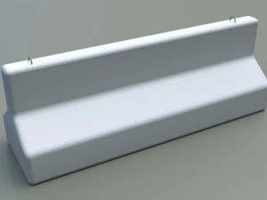 Roadblock pack 01 3D Model