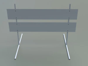 Roadblock pack 01 3D Model