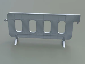 Roadblock pack 01 3D Model