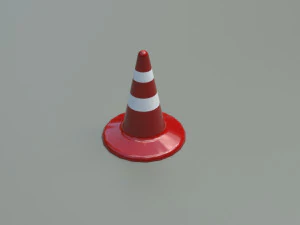 Roadblock pack 01 3D Model