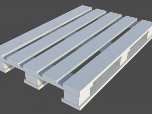 Old pallete 01 Modèle 3D