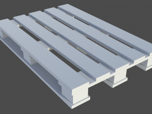 Old pallete 01 Modèle 3D