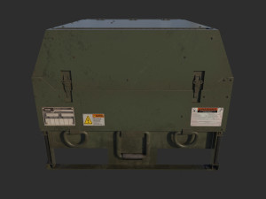 Military Generator 01 3D मॉडल