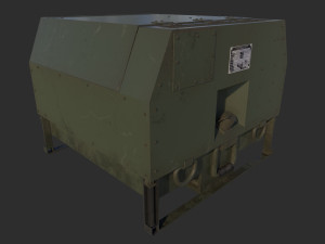 Military Generator 01 3D मॉडल